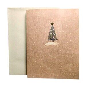 5 Beautiful Sparkly Christmas Tree Cards